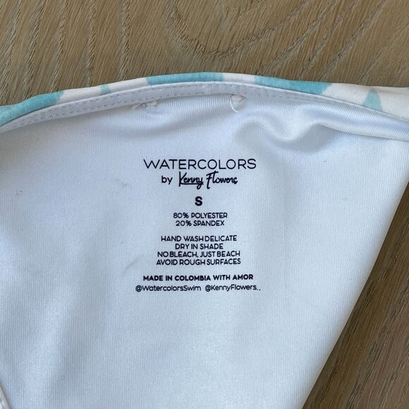 NEW Kenny Flowers Women Small Maldives Brazilian Adjustable String Bikini Bottom - Picture 4 of 10